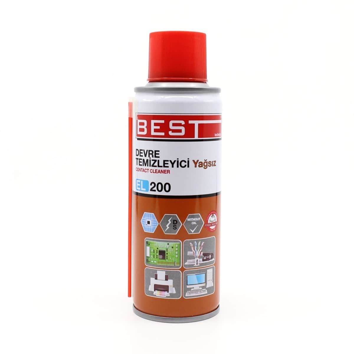 Best Devre Temizleyici Kontak Sprey Yağsız 200 ML EL200
